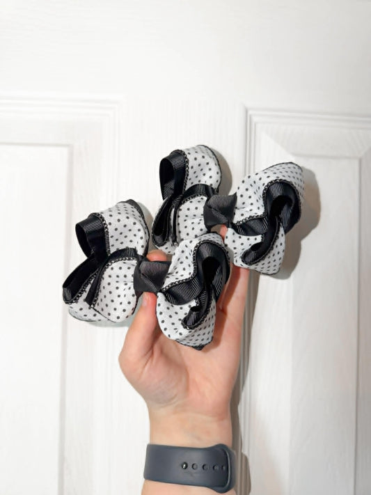Black bitty dot Piggies
