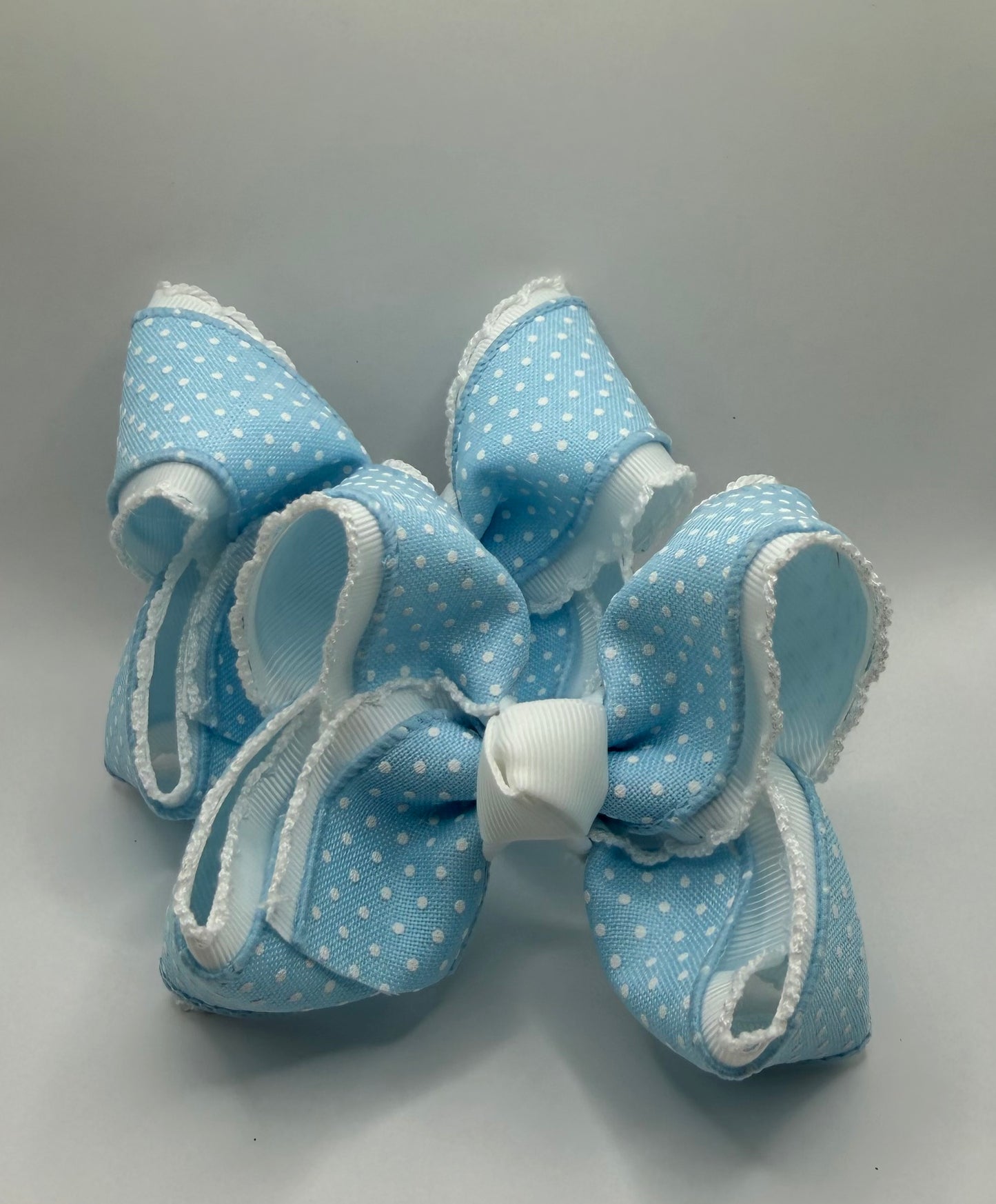 Blue bitty dot piggies